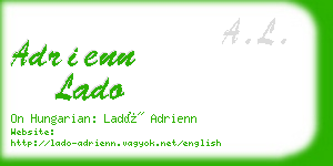 adrienn lado business card